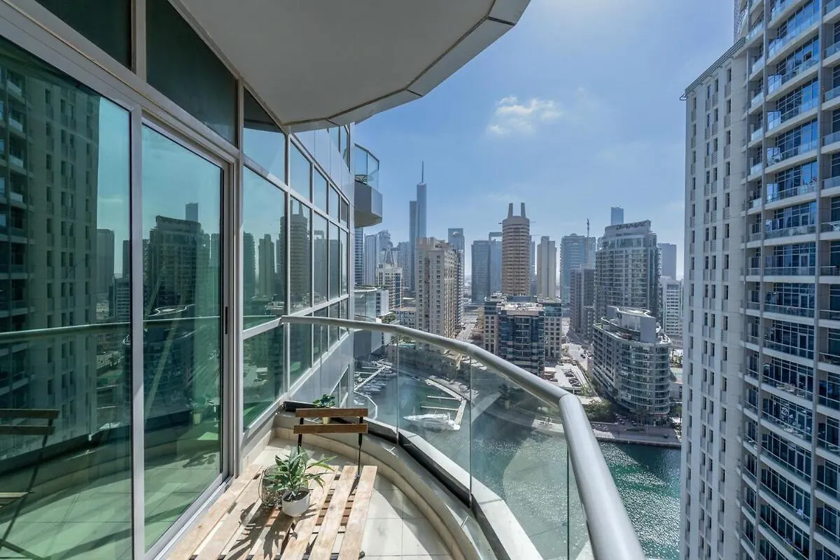 Refined 1Br Retreat In The Point Tower - Marina Lejlighed Dubai Forenede Arabiske Emirater